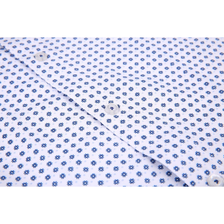 Large size Alex Vando Mens Printed Dress Shirts