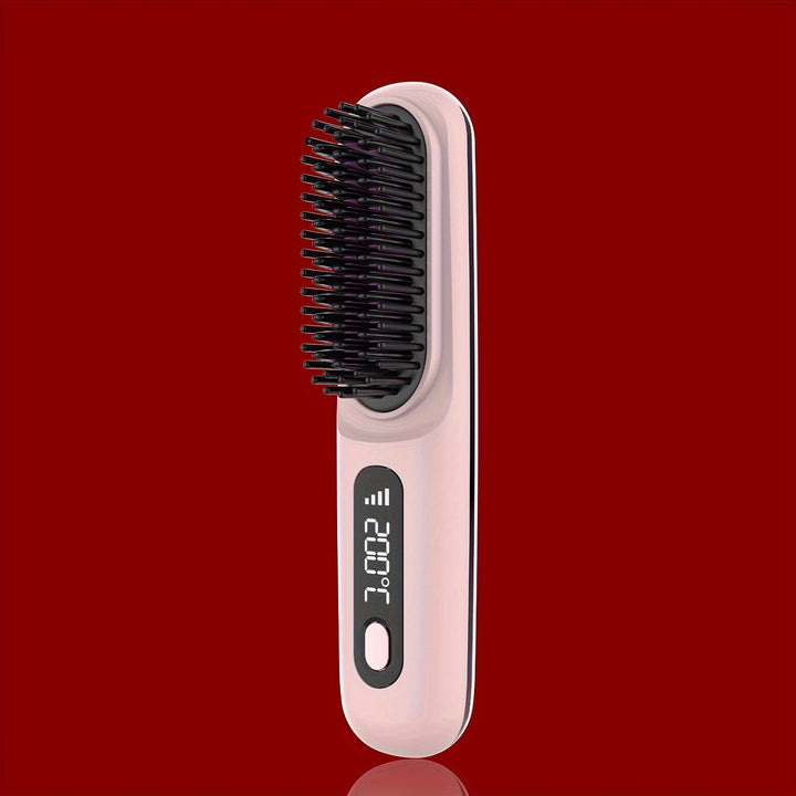 Cordless Hair Straightener Brush