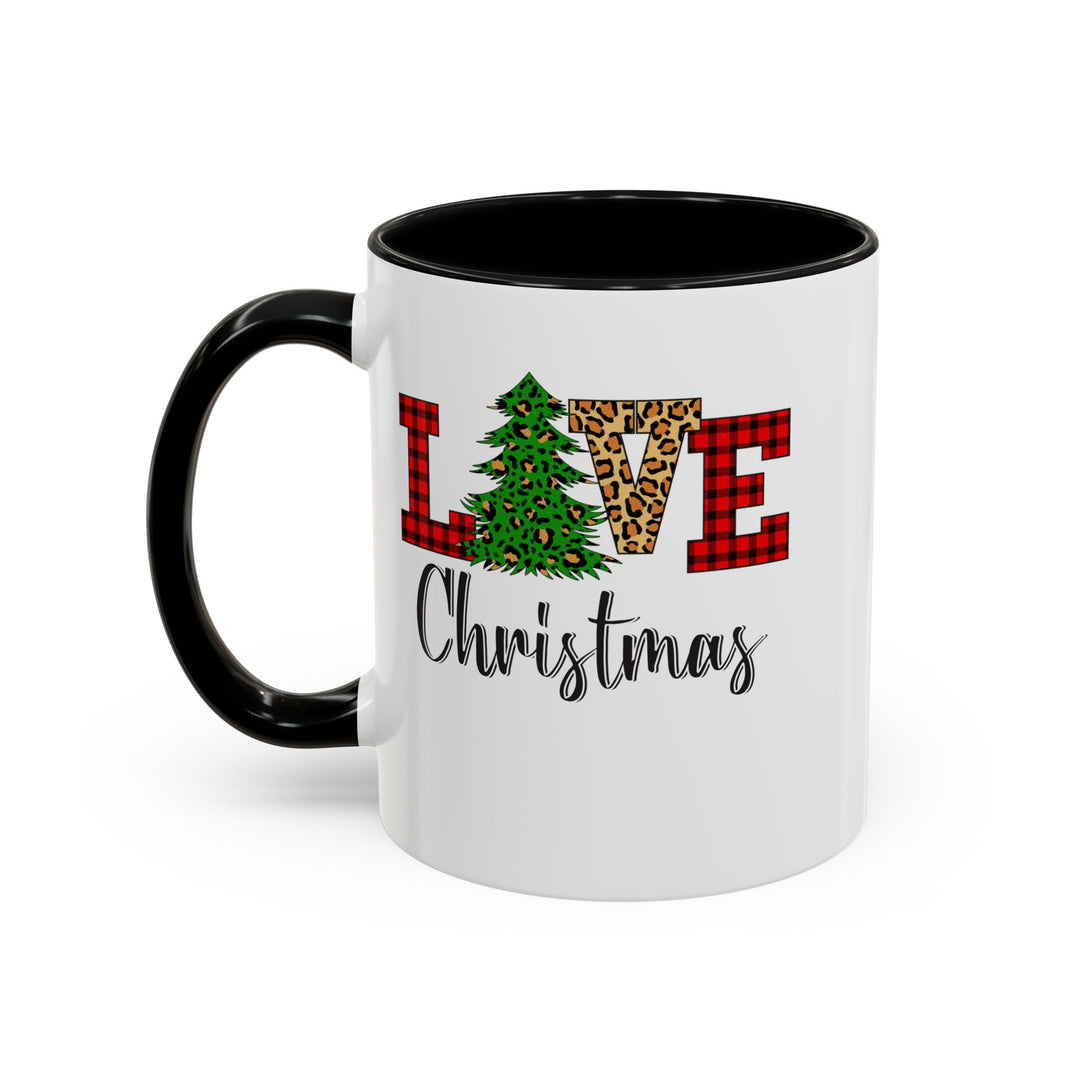 Love Christmas Mug, Family Christmas Party Santa Lover Holiday Mug Gift For Men Women