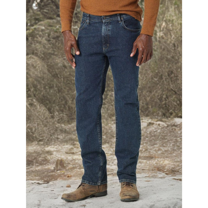 Wrangler Men'S Regular Fit Comfort Flex Waist Jean