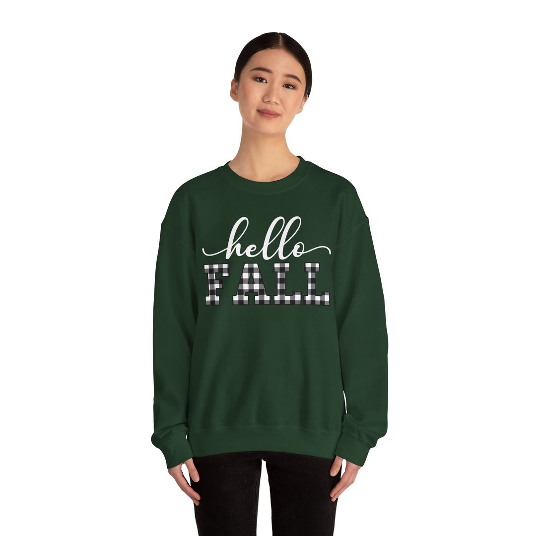 Hello Fall Thanksgiving Sweatshirt, Happy Thanksgiving Day Turkey Fall Autumn Lover Sweatshirt Gift For Men Women