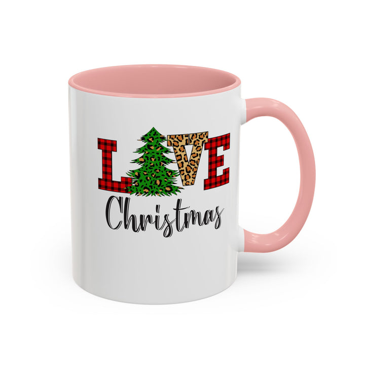 Love Christmas Mug, Family Christmas Party Santa Lover Holiday Mug Gift For Men Women