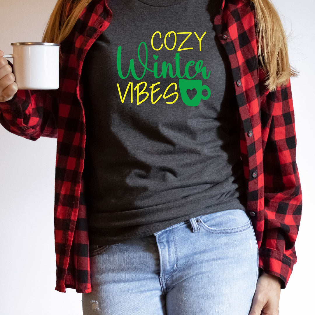 Cozy Winter Vibes Fall Thanksgiving Sweatshirt, Happy Thanksgiving Day Turkey Fall Autumn Lover Sweatshirt Gift For Men Women