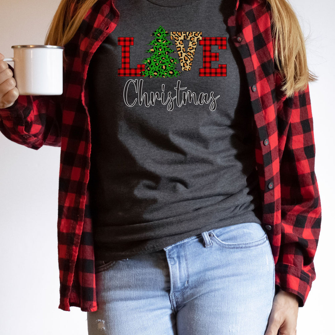 Love Christmas Sweatshirt, Family Christmas Party Santa Lover Holiday Sweatshirt Gift For Men Women