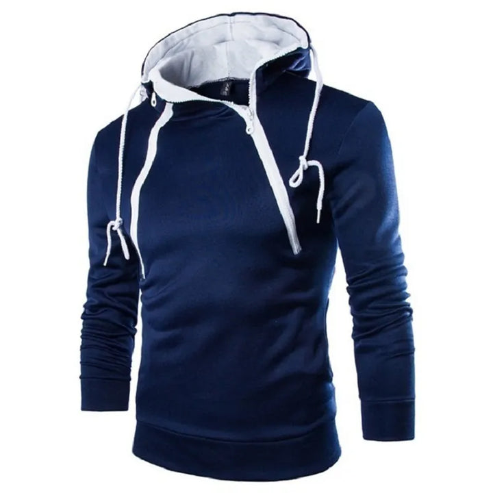 Stylish and Functional High-Necked Sweatshirt