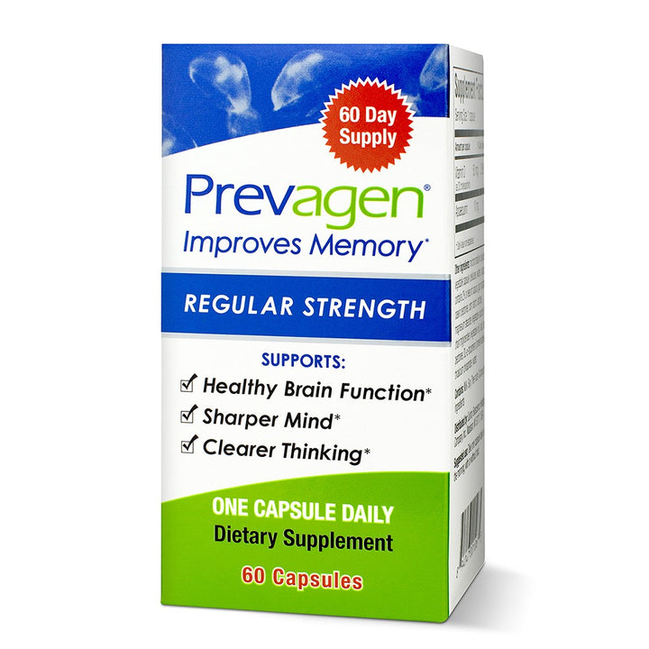 PREVAGEN REGULAR STRENGTH 60 CAPSULES DIETARY SUPPLEMENT