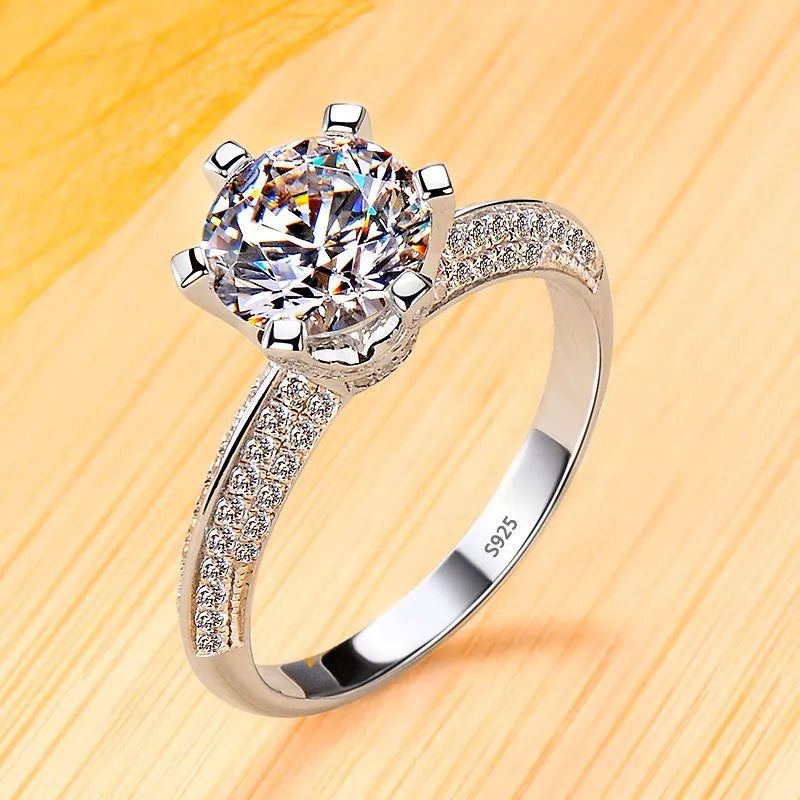 EternalSpark White Zirconia Elegance Ring