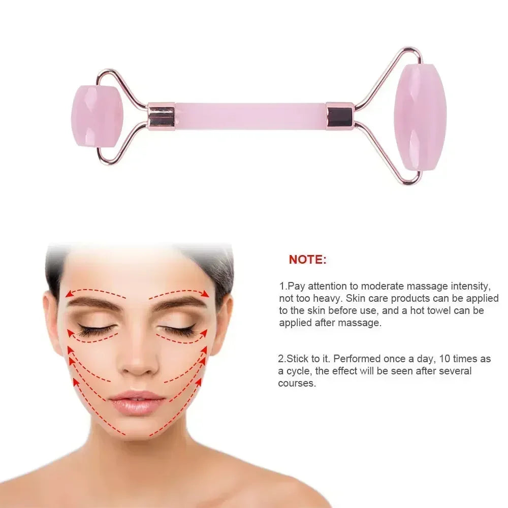 3Pcs Resin Facial Massager Massage Roller