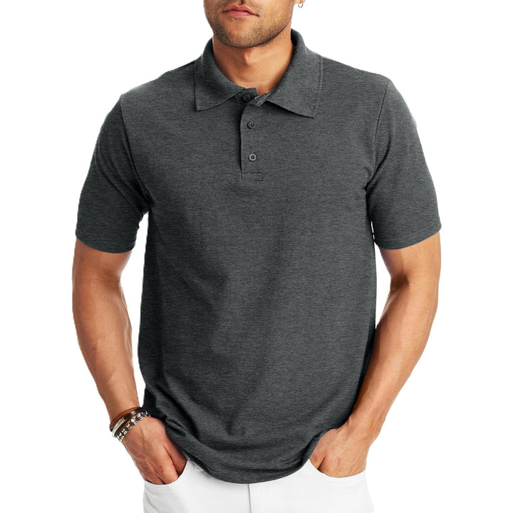 Hanes Men’S X-Temp Short Sleeve Polo Shirt