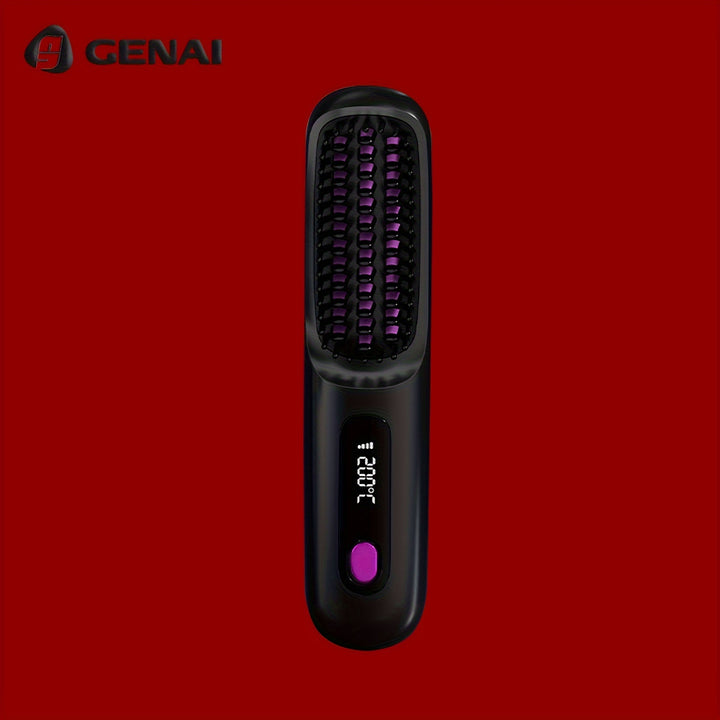 Cordless Hair Straightener Brush