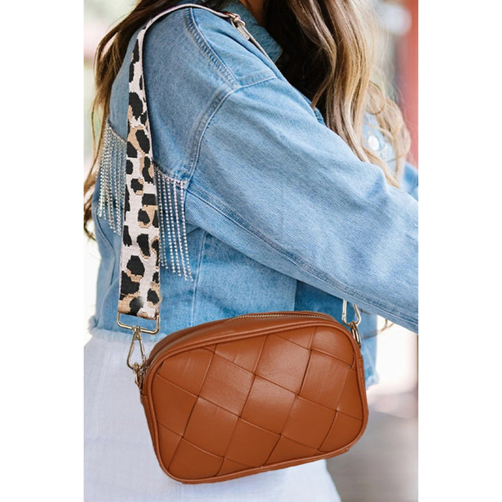 Zenana Cassette Woven Crossbody Bag
