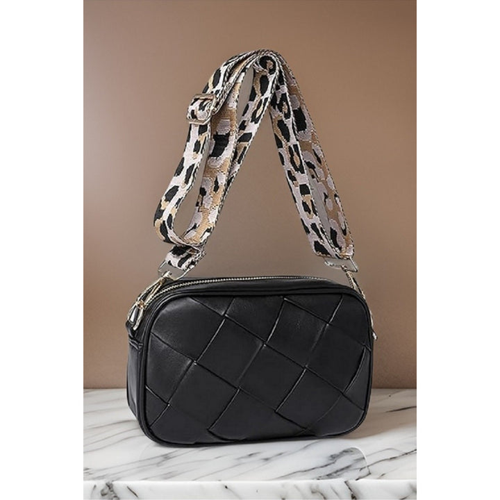 Zenana Cassette Woven Crossbody Bag