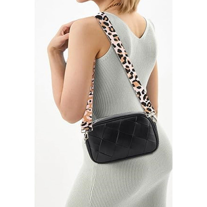 Zenana Cassette Woven Crossbody Bag