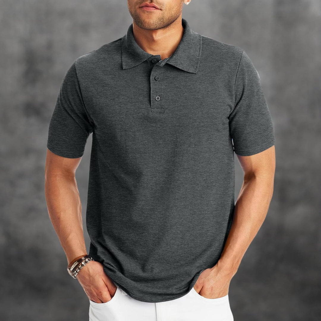 Hanes Men’S X-Temp Short Sleeve Polo Shirt