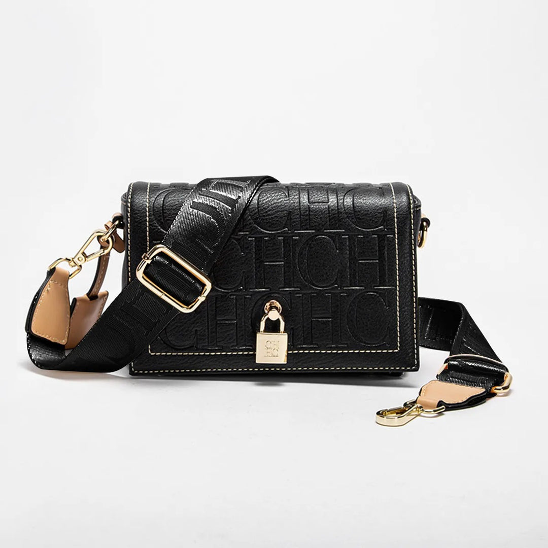 2025 Luxury Women’s Shoulder Bag – Fashion Design with Metal Accessories Buckle, Solid Color & Printed Head