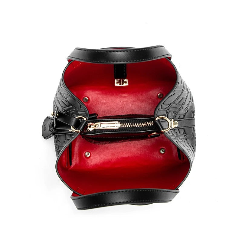 CHCH Women's Handheld Steel-Embossed Tote Bag – Mother’s Shopping Bag