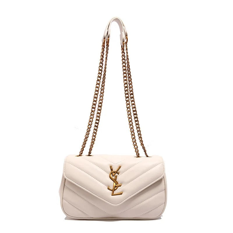 Designer-Inspired 2025 Women's Chain Strap Shoulder & Crossbody Bag