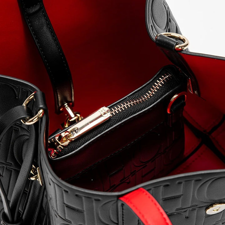 CHCH Women's Handheld Steel-Embossed Tote Bag – Mother’s Shopping Bag