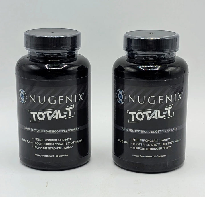2 Pack Nugenix Total-T Men's Dietary Supplement – 90 Capsules Each (180 Total)