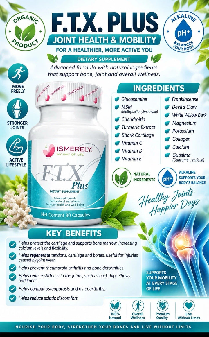 Ismerely MIRE-X Mobility & Joint Wellness Supplement – Herbal Joint Support, 30 Capsules