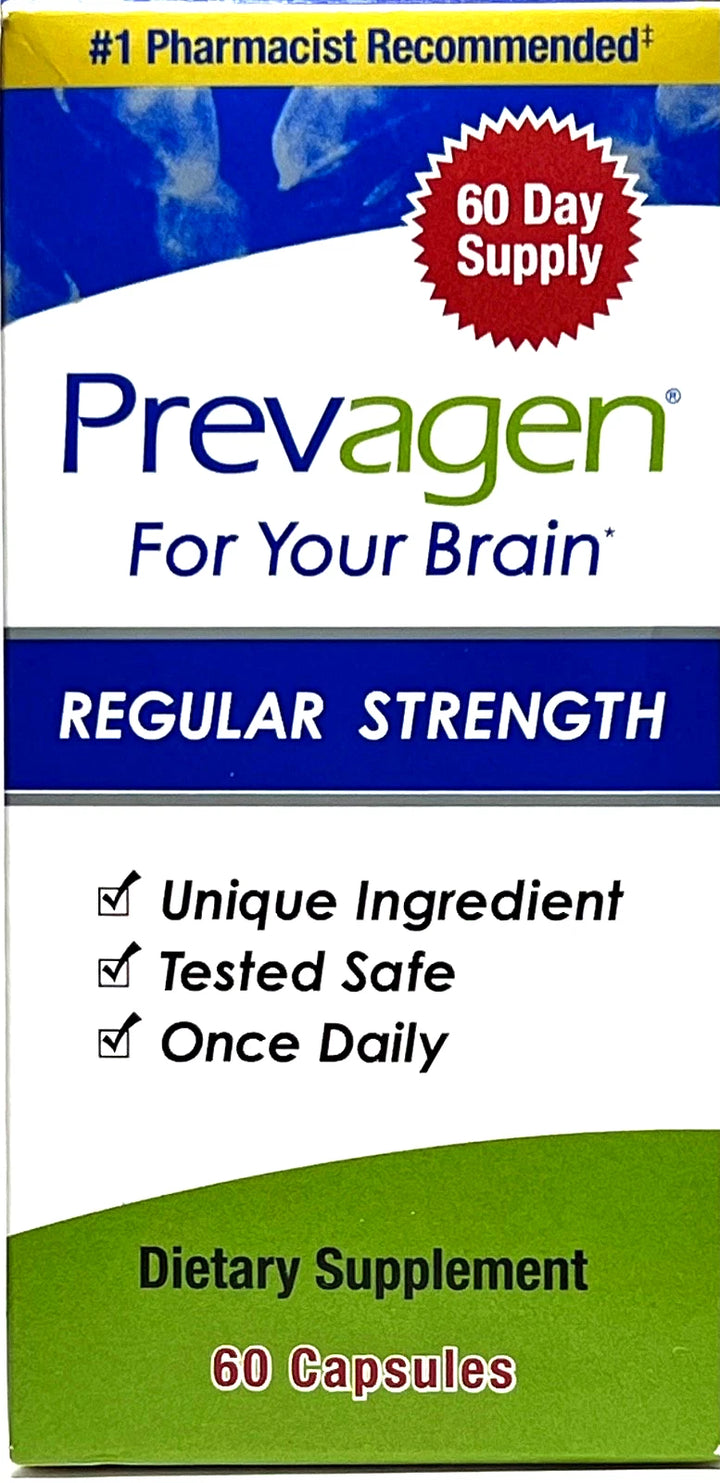 PREVAGEN REGULAR STRENGTH 60 CAPSULES DIETARY SUPPLEMENT