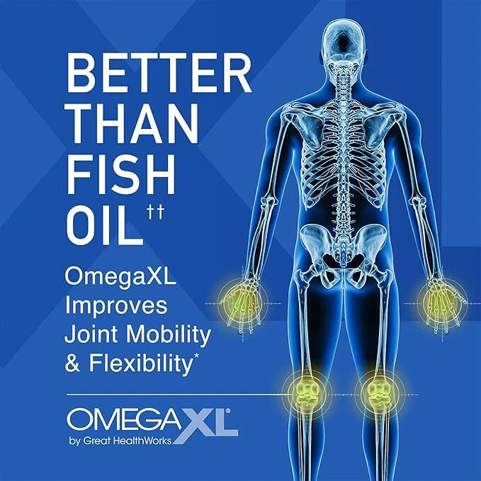 OmegaXL Joint Health Supplement – 300 Softgels