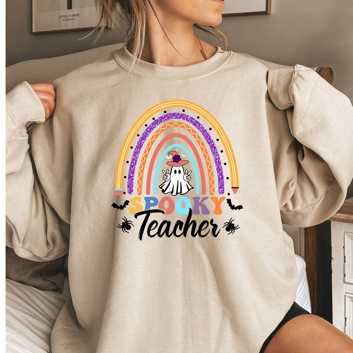 Spooky Teacher Halloween Sweatshirt