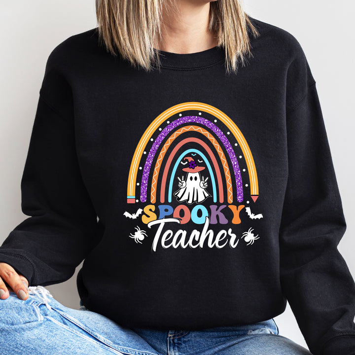 Spooky Teacher Halloween Sweatshirt