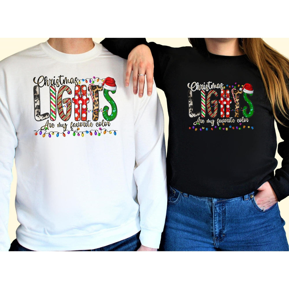 Christmas Lights Sweatshirt