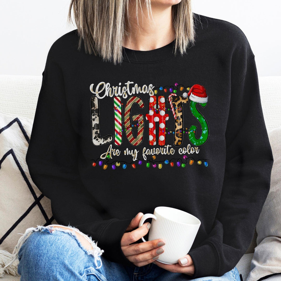 Christmas Lights Sweatshirt